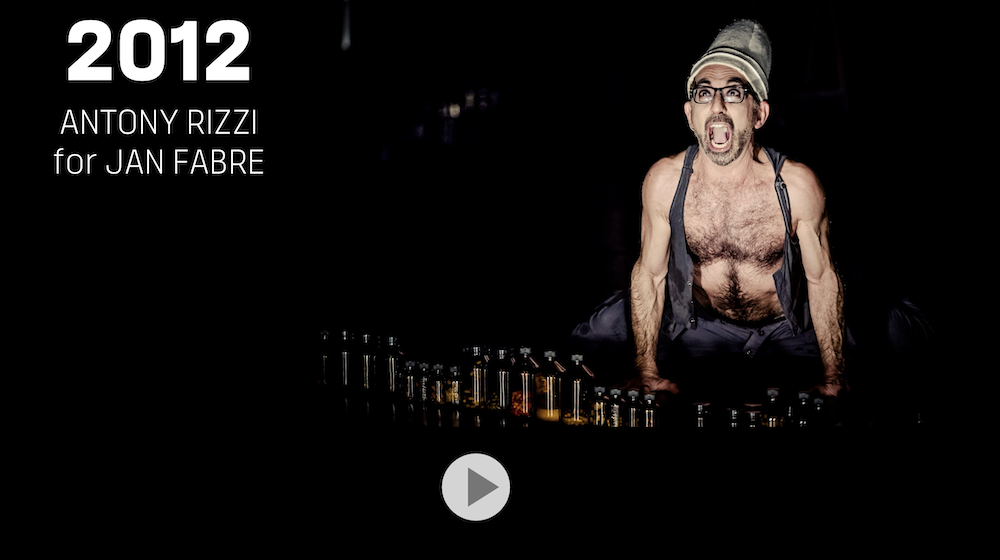 Talk with ANTONY RIZZI for JAN FABRE (BE)